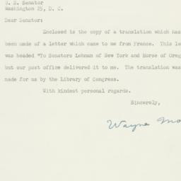 Letter: 1950 September 28
