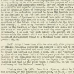 Letter: 1950 August 5