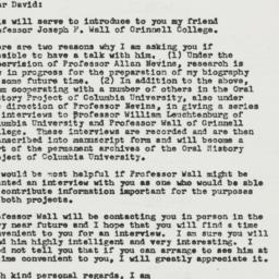Letter: 1957 April 23