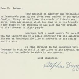 Letter: 1949 January 20