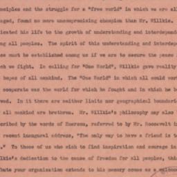 Press Release: 1945 Februar...