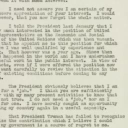Letter: 1947 December 20