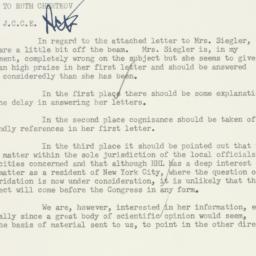 Memorandum: 1956 April 3