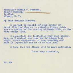 Letter: 1940 March 13