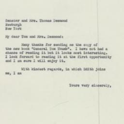 Letter: 1954 March 23