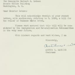 Letter: 1953 April 23