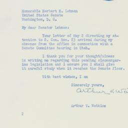 Letter: 1950 May 15