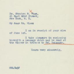 Letter: 1942 June 3