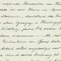 Letter: 1933 May 26