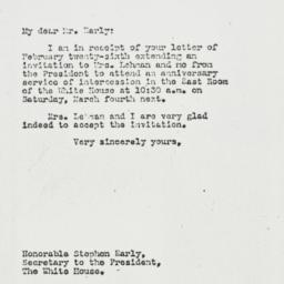 Letter: 1944 February 28