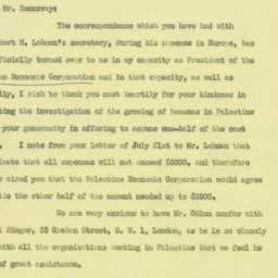Letter: 1926 July 26