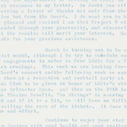 Letter: 1962 March 11