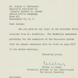 Letter: 1950 April 24