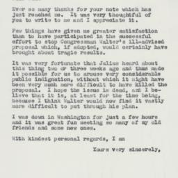 Letter: 1959 January 9