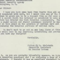 Letter: 1950 May 2