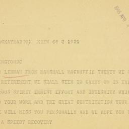 Letter: 1946 April 4