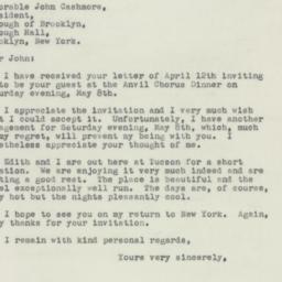 Letter: 1948 April 16