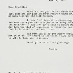 Letter: 1942 May 15