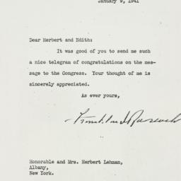 Letter: 1941 January 9