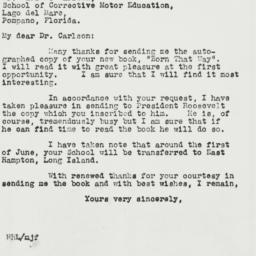 Letter: 1941 May 3