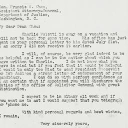 Letter: 1941 July 28