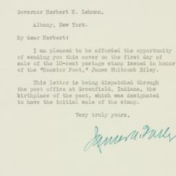 Letter: 1940 February 24