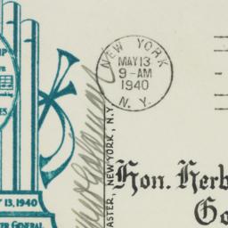 Envelope: 1940 May 13