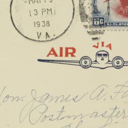 Envelope: 1938 May 19