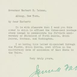 Letter: 1939 November 2