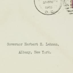 Envelope: 1940 January 18