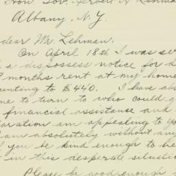 Letter: 1934 April 22