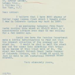 Letter: 1934 April 19