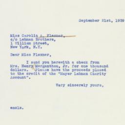Letter: 1939 September 21