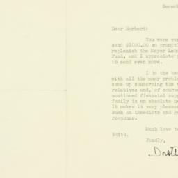Letter: 1937 December 8