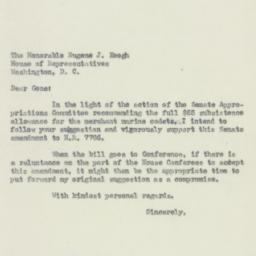 Letter: 1950 July 22