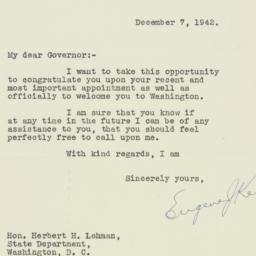 Letter: 1942 December 7