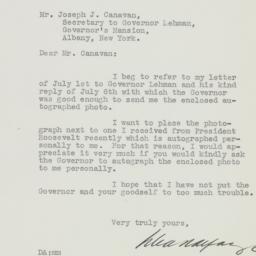 Letter: 1936 July 8