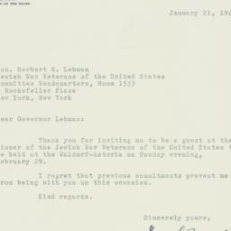 Letter: 1948 January 21