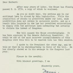 Letter: 1950 November 17