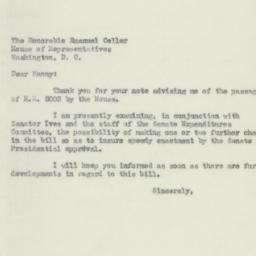 Letter: 1950 July 19