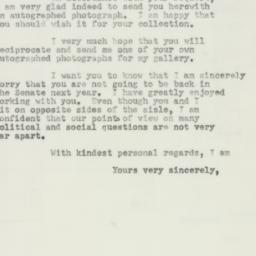 Letter: 1952 June 23