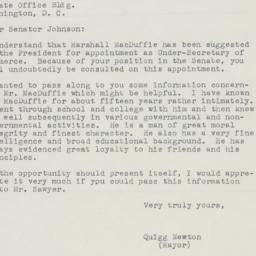 Letter: 1950 May 17