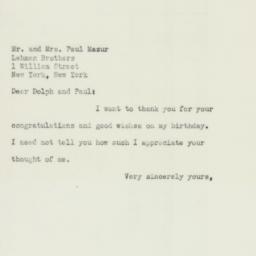 Letter: 1953 April 11