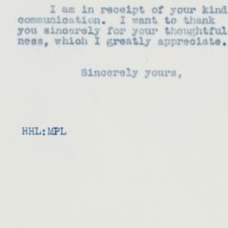 Letter: 1937 August 9