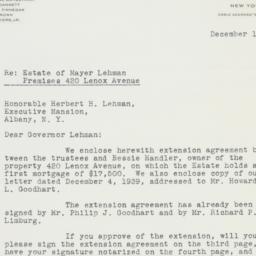 Letter: 1939 December 13