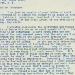 Letter: 1937 April 6
