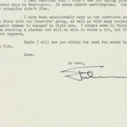 Letter: 1954 April 7