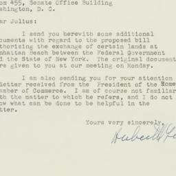 Letter: 1949 December 22