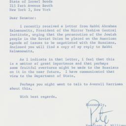 Letter: 1960 August 26