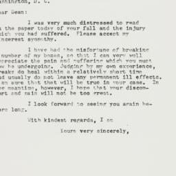Letter: 1958 January 10